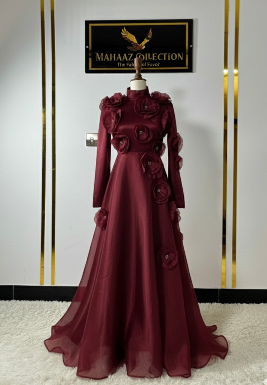 Burgundy muse